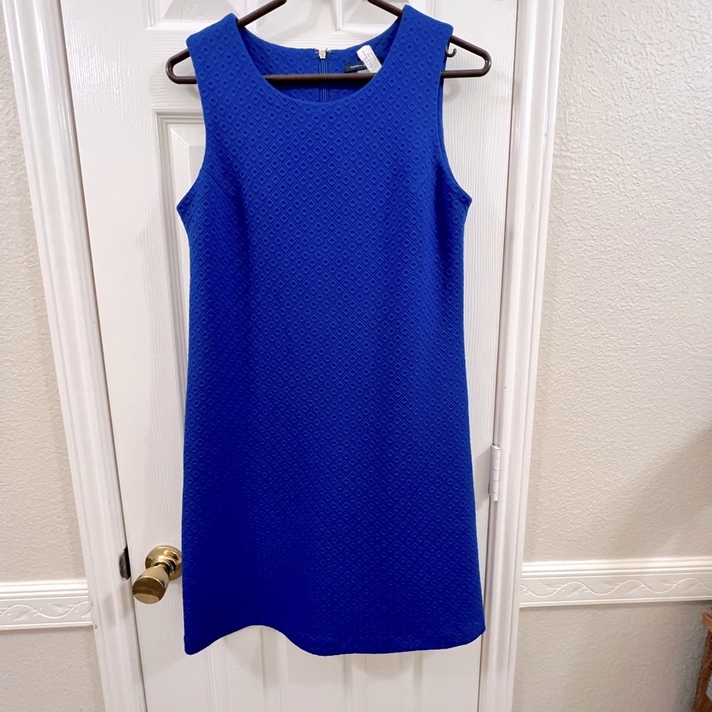 Tommy Hilfiger sheath size 8 royal blue